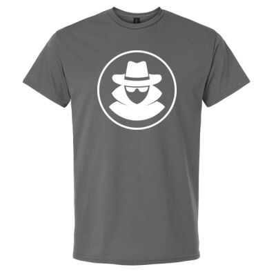 Incognito Logo White Men - Light Cotton T-Shirt Thumbnail