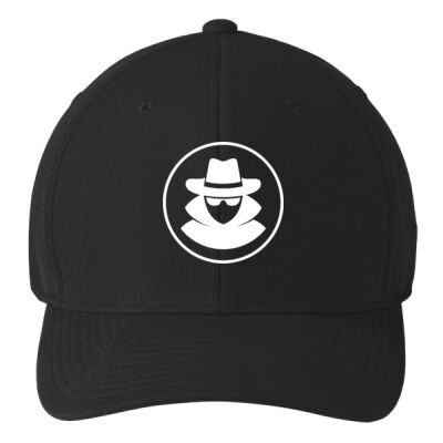 Incognito Circle Logo White - Flexfit 110 ® & Dry Mini Pique Cap Thumbnail